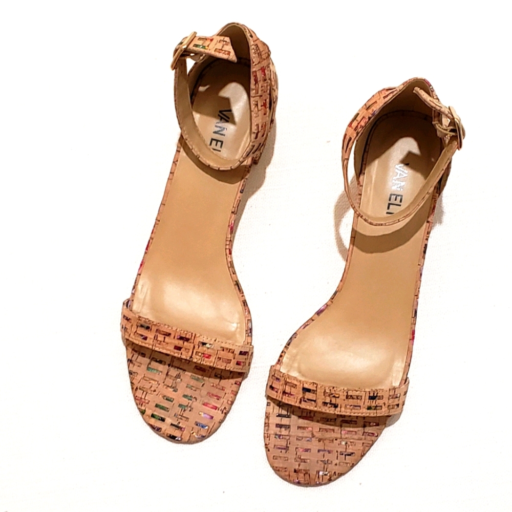 Vaneli cork sandal size 10N